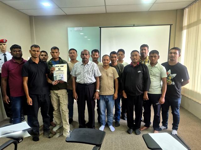Workers ready for placement