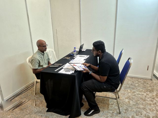 One-to-one interview